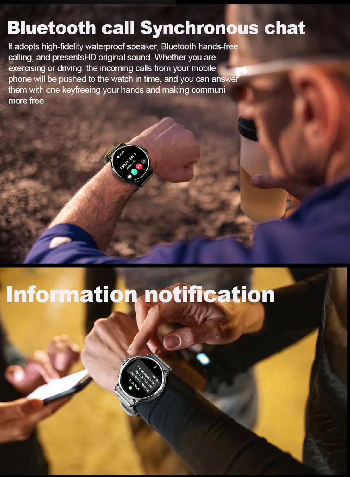 For Huawei Xiaomi GPS Track Smart Watch Men 1.85-Inch Ultra HD AMOLED Screen 710 Mah Battery Bluetooth Call SmartWatch 2025 New