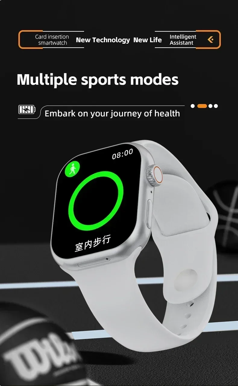 CD20 Global Edition smartwatch with 180 ° rotating camera AMOLED screen, supports SIM card WiFi GPS video call 2.29 inches