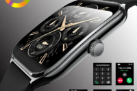 New Ultra Thin Smart Watch men 1.96" AMOLED 360*360 HD Pixel Display Always Show Time Call Reminder Smartwatch Ladies For huawei