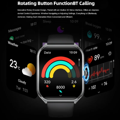 New Ultra Thin Smart Watch men 1.96" AMOLED 360*360 HD Pixel Display Always Show Time Call Reminder Smartwatch Ladies For huawei - Image 4