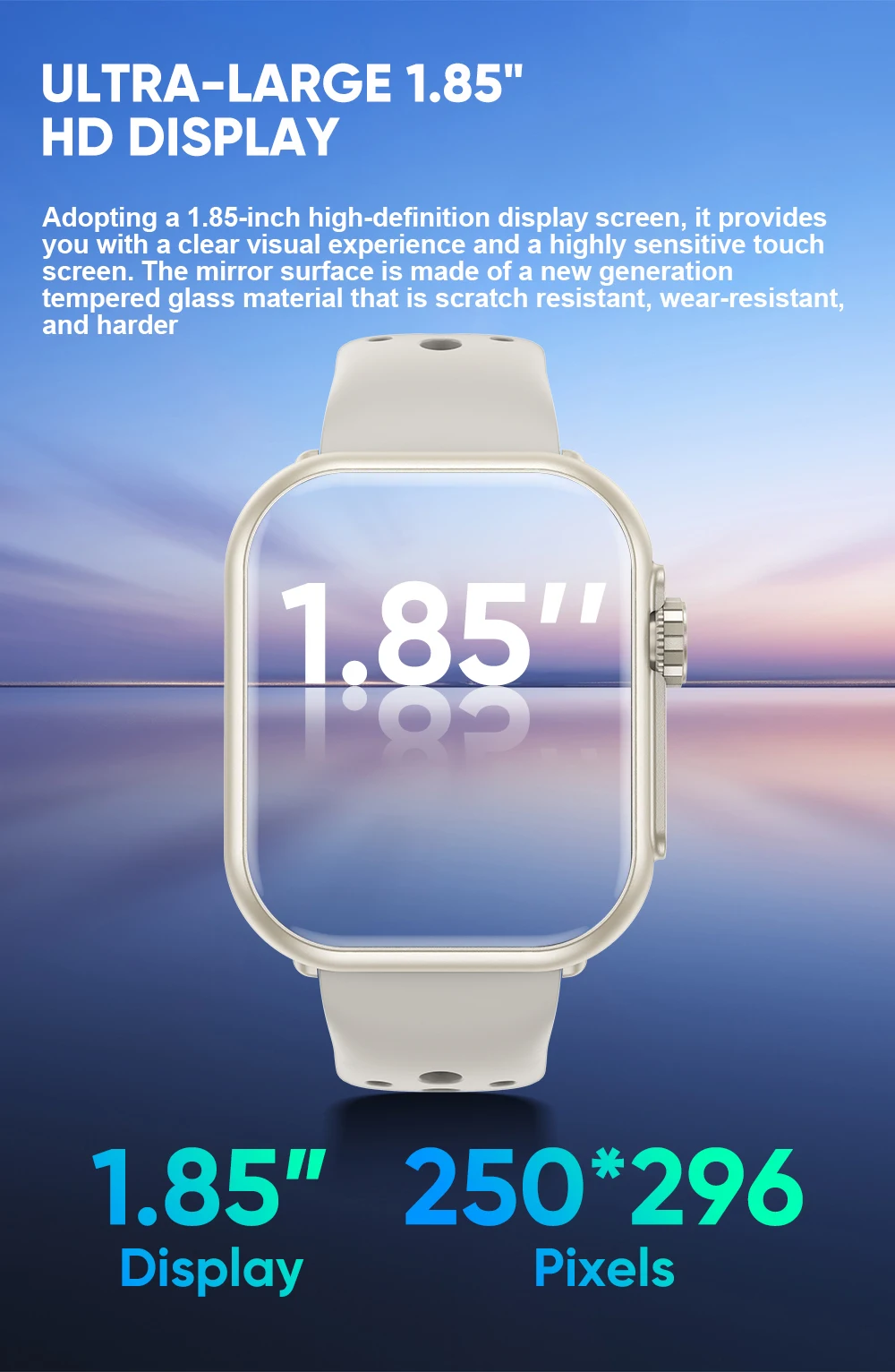 Watch Ultra K62 Men Women 1000mAh AMOLED Heart Rate 100+Sport HD Bluetooth Call GPS Track Waterproof Smart Watch For IOS Android