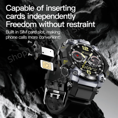 P-Watch 5g Full Netcom Smartwatch 1.5 inch Amoled HD Screen inset 4g/5g Sim Card GPS WIFI IP68 Waterproof Swimming Smart Watch - Image 3