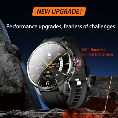 Goldenspike H99 Smartwatch Men Women Smart Watch With 1.95inch Amoled Screen 190° Rotary Camera GPS WIFI 4G/5G SIM Card Slot - Image 3