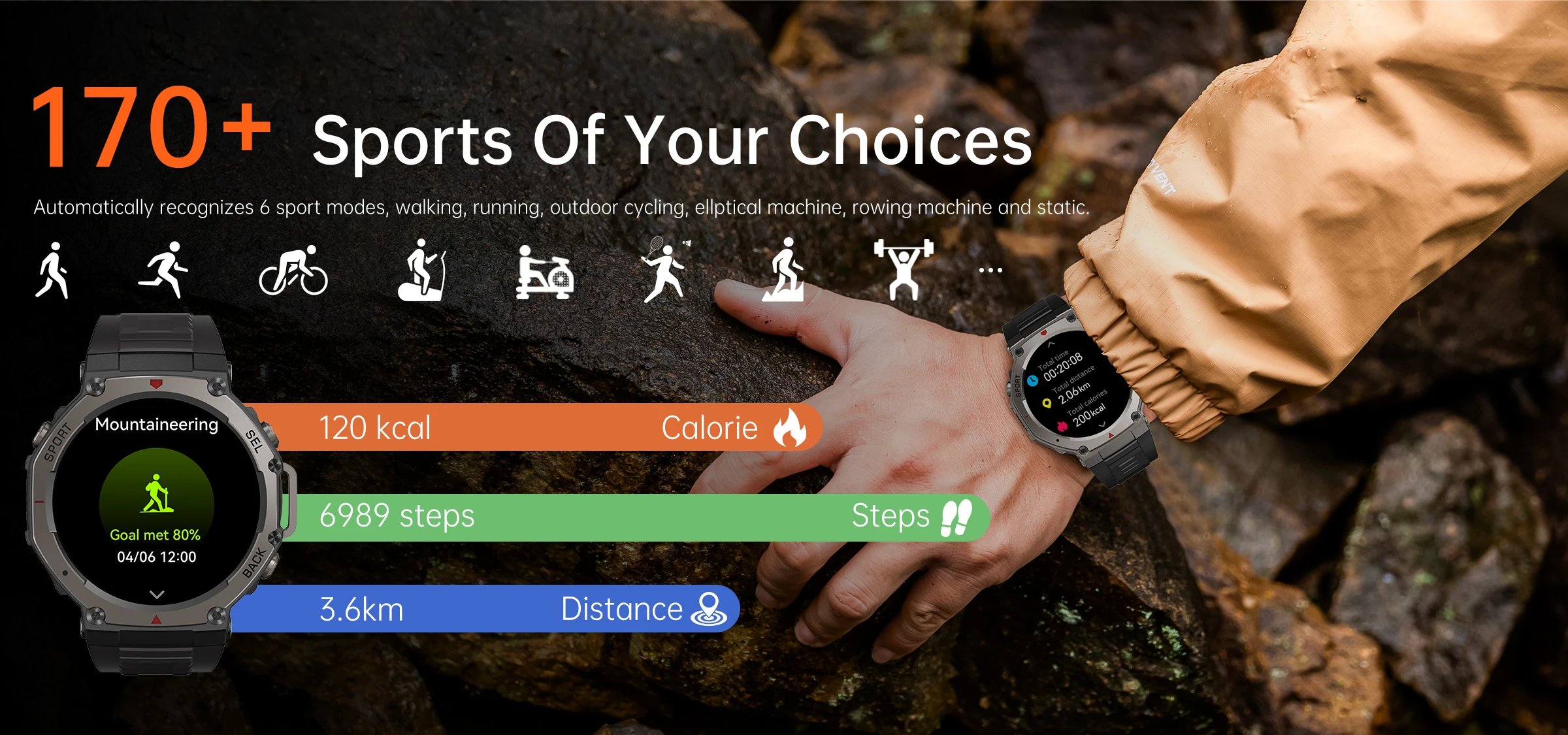T-Rex 3 Ultra GPS Smart Watch 5 ATM Waterproof Built-in Dual-band GNSS Compass Military Sport Smartwatch Men 2025 New For Xiaomi