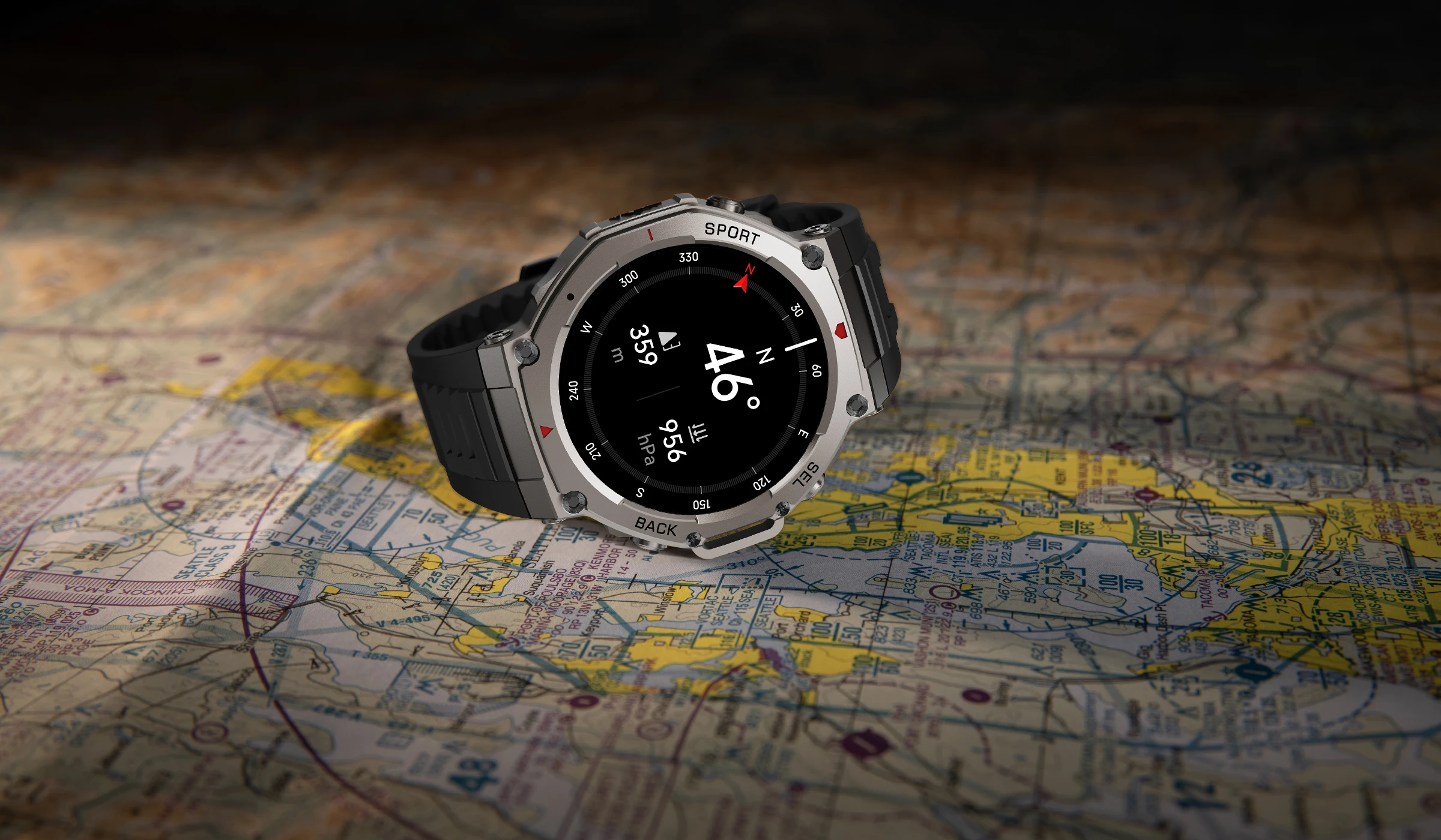 T-Rex 3 Ultra GPS Smart Watch 5 ATM Waterproof Built-in Dual-band GNSS Compass Military Sport Smartwatch Men 2025 New For Xiaomi