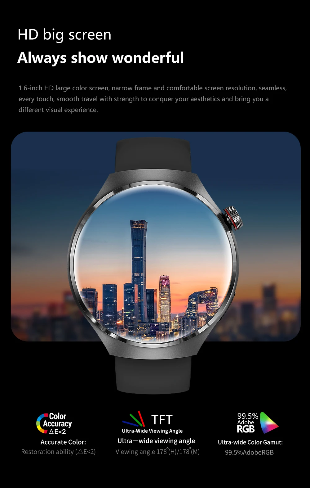 GT4 Pro Health Smart Watch Men 360*360 AMOLED Screen NFC GPS Tracker Compass BT call Blood oxygen IP68 Sport Smartwatch 2025New