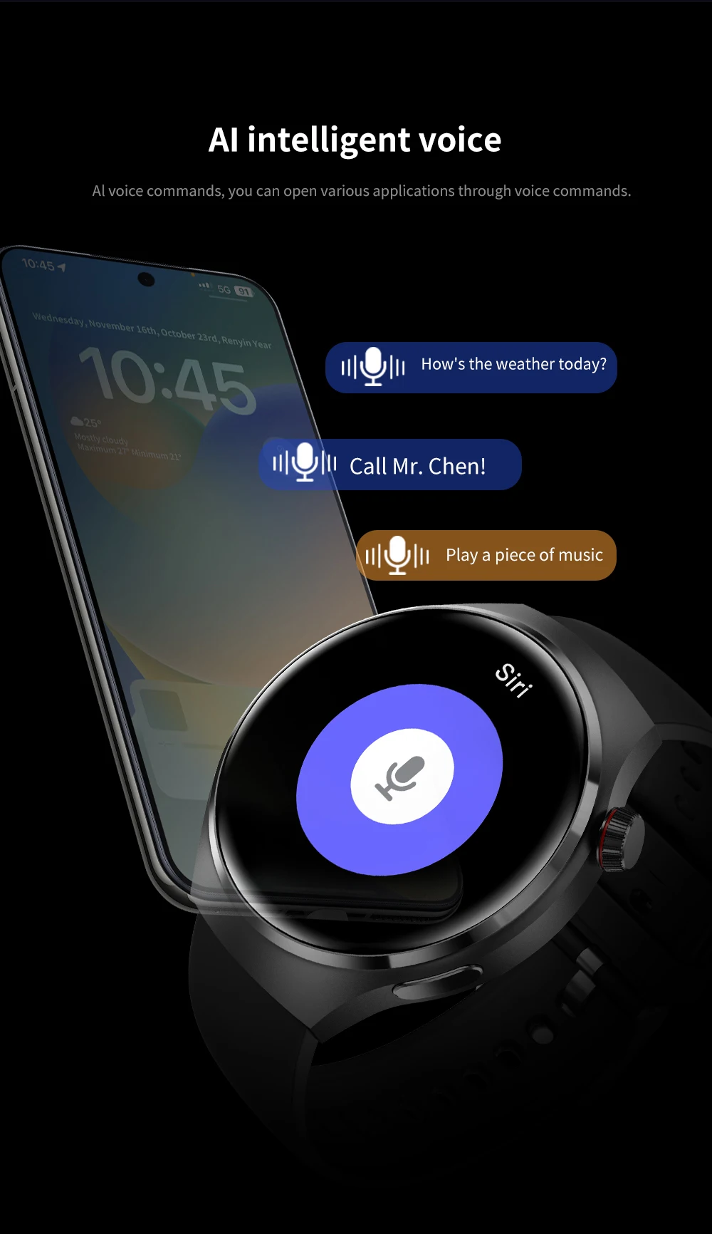GT4 Pro Health Smart Watch Men 360*360 AMOLED Screen NFC GPS Tracker Compass BT call Blood oxygen IP68 Sport Smartwatch 2025New