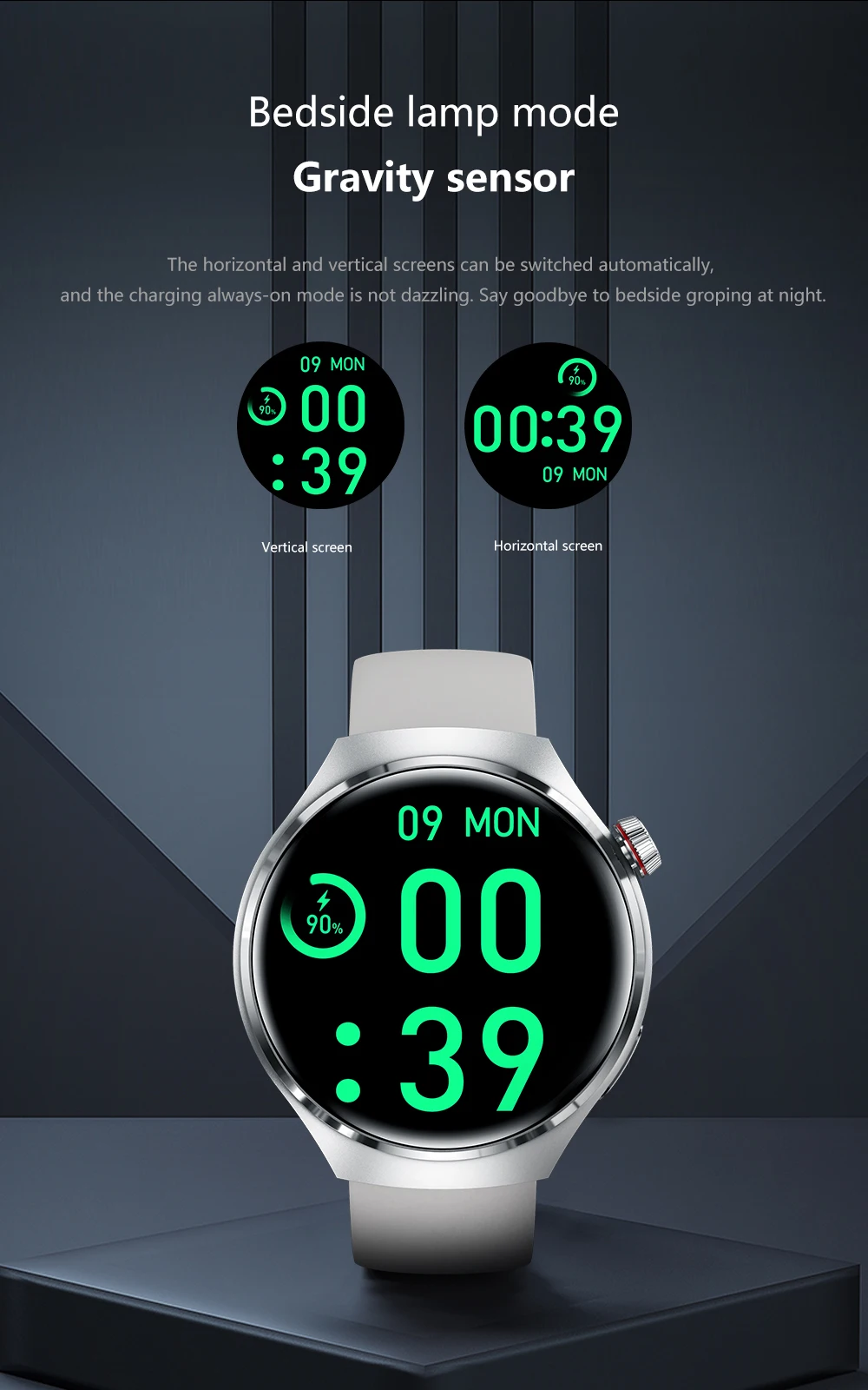 GT4 Pro Health Smart Watch Men 360*360 AMOLED Screen NFC GPS Tracker Compass BT call Blood oxygen IP68 Sport Smartwatch 2025New