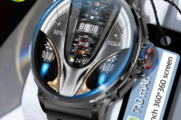2024 New For Huawei Xiaomi Men GPS Track Smart Watch 1.85 Inch Ultra HD AMOLED Screen 710 Mah Battery Bluetooth Call Smartwatch