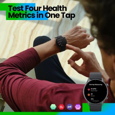 Global Version Amazfit GTR 3 GTR3 GTR-3 Smartwatch 46mm Zepp OS Alexa Built-in GPS Smart Watch  Over 150 Sports  Modes - Image 4
