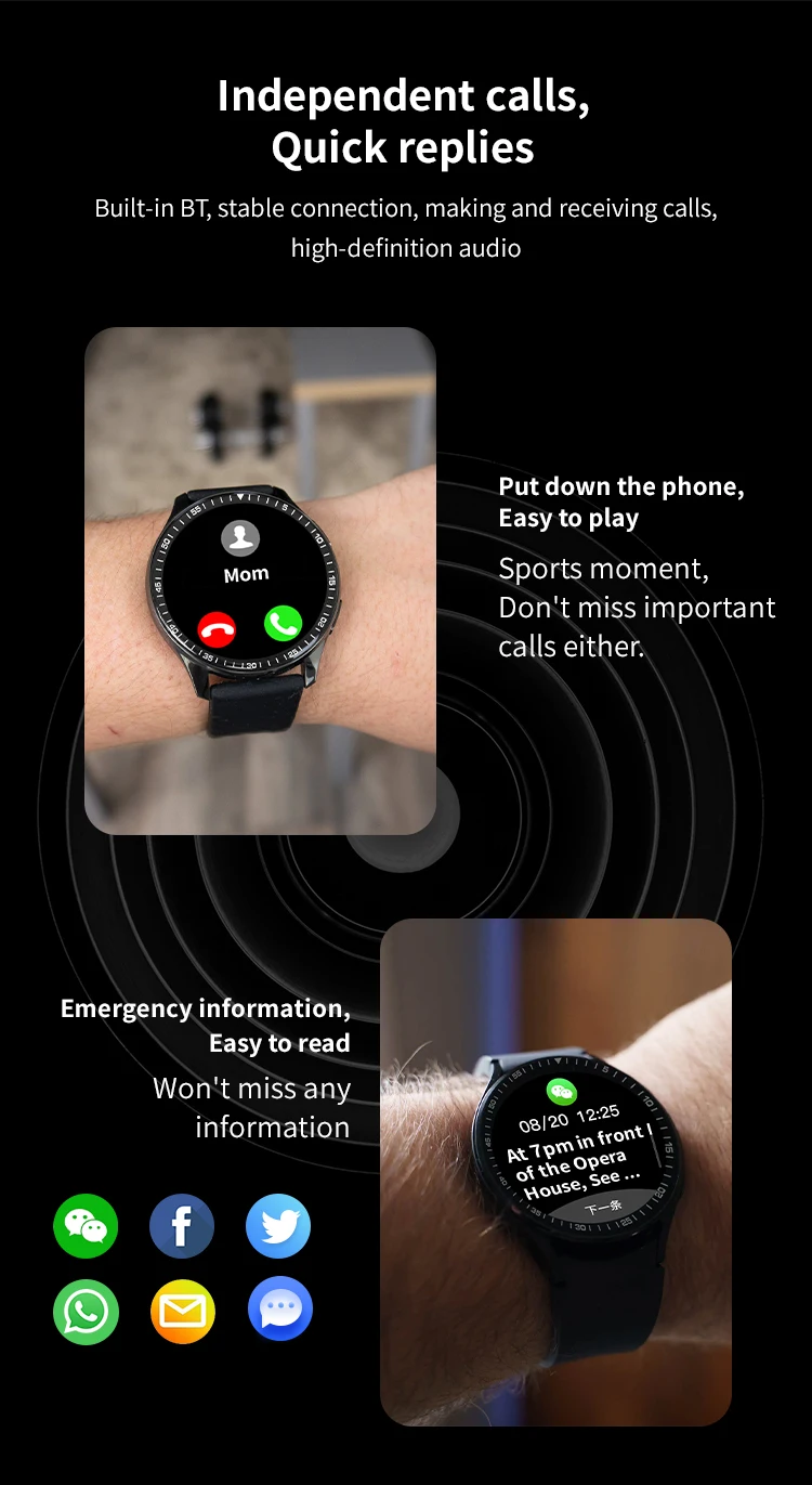 New GPS Smart Watch GT for Men Women AMOLED 360*360 HD Screen Heart Rate DIY Face Bluetooth Call Waterproof SmartWatch NFC  2024