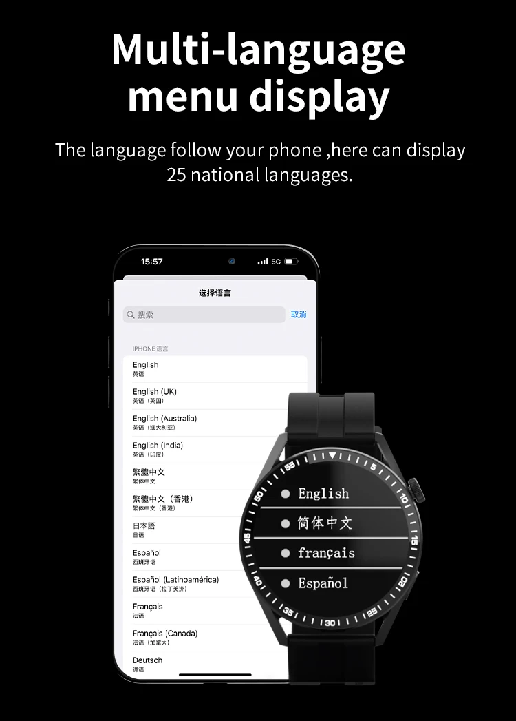 New GPS Smart Watch GT for Men Women AMOLED 360*360 HD Screen Heart Rate DIY Face Bluetooth Call Waterproof SmartWatch NFC  2024