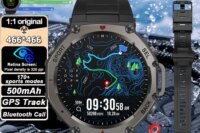 T-Rex 3 GPS Smart Watch 5 ATM Waterproof Built-in Dual-band GNSS Compass Military Sport Smartwatch Men 2025 New For Xiaomi