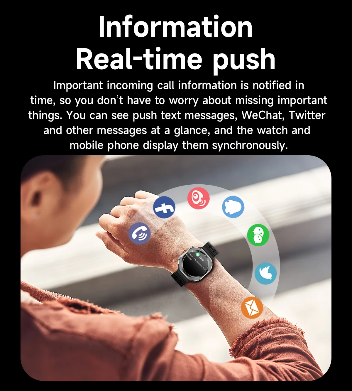 Xiaomi Smart Watch Ultra Smart Bracelet Men GPS Trackr NFC HD Sapphire Screen Bluetooth Call IP68 Outdoor Watch New Upgraded