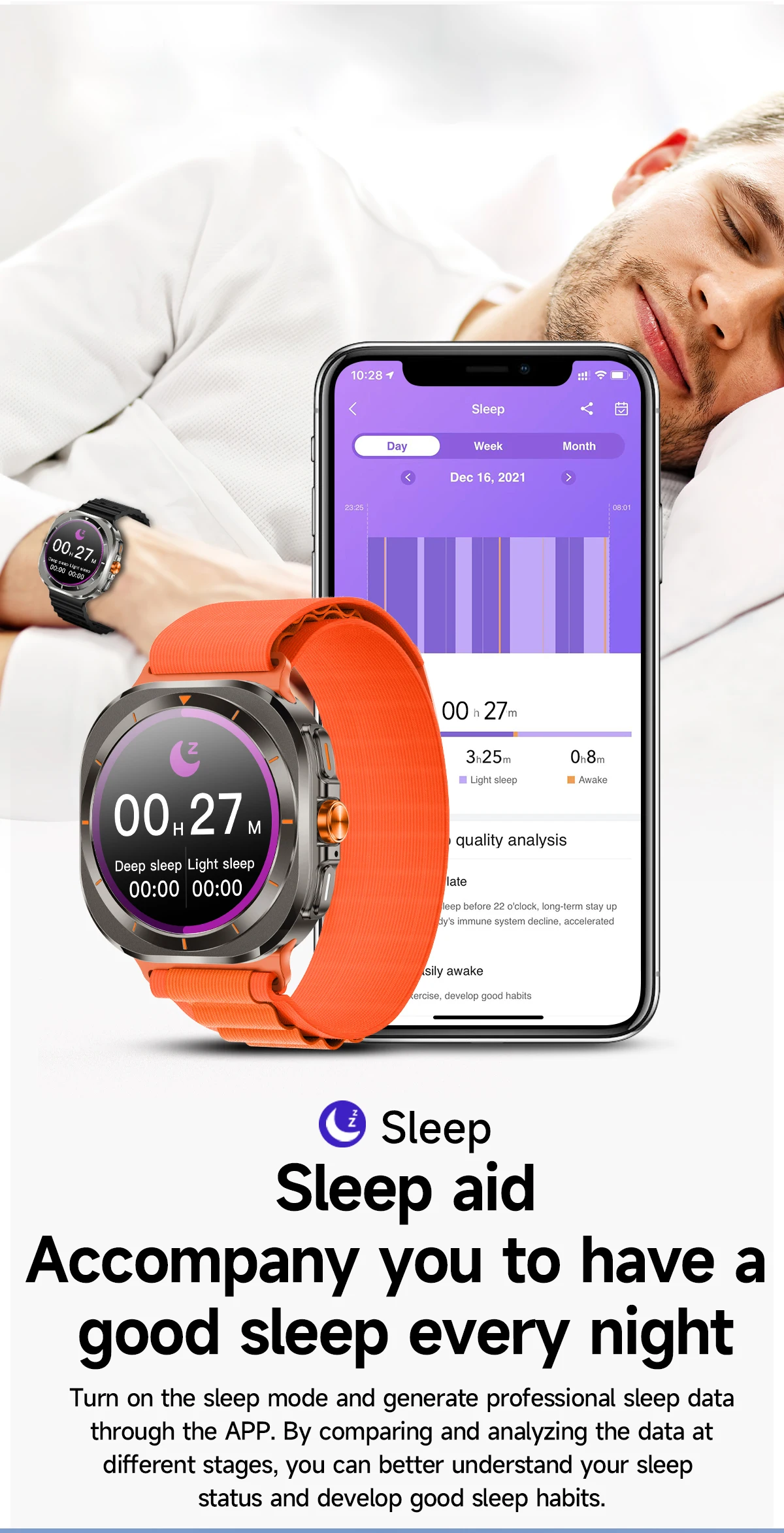 Xiaomi Smart Watch Ultra Smart Bracelet Men GPS Trackr NFC HD Sapphire Screen Bluetooth Call IP68 Outdoor Watch New Upgraded