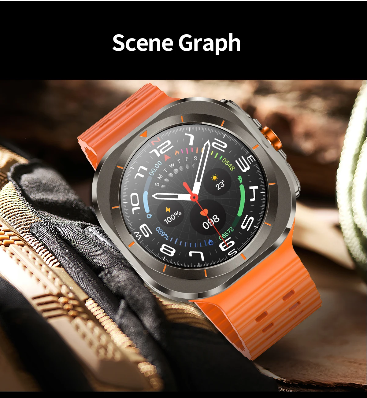 Xiaomi Smart Watch Ultra Smart Bracelet Men GPS Trackr NFC HD Sapphire Screen Bluetooth Call IP68 Outdoor Watch New Upgraded