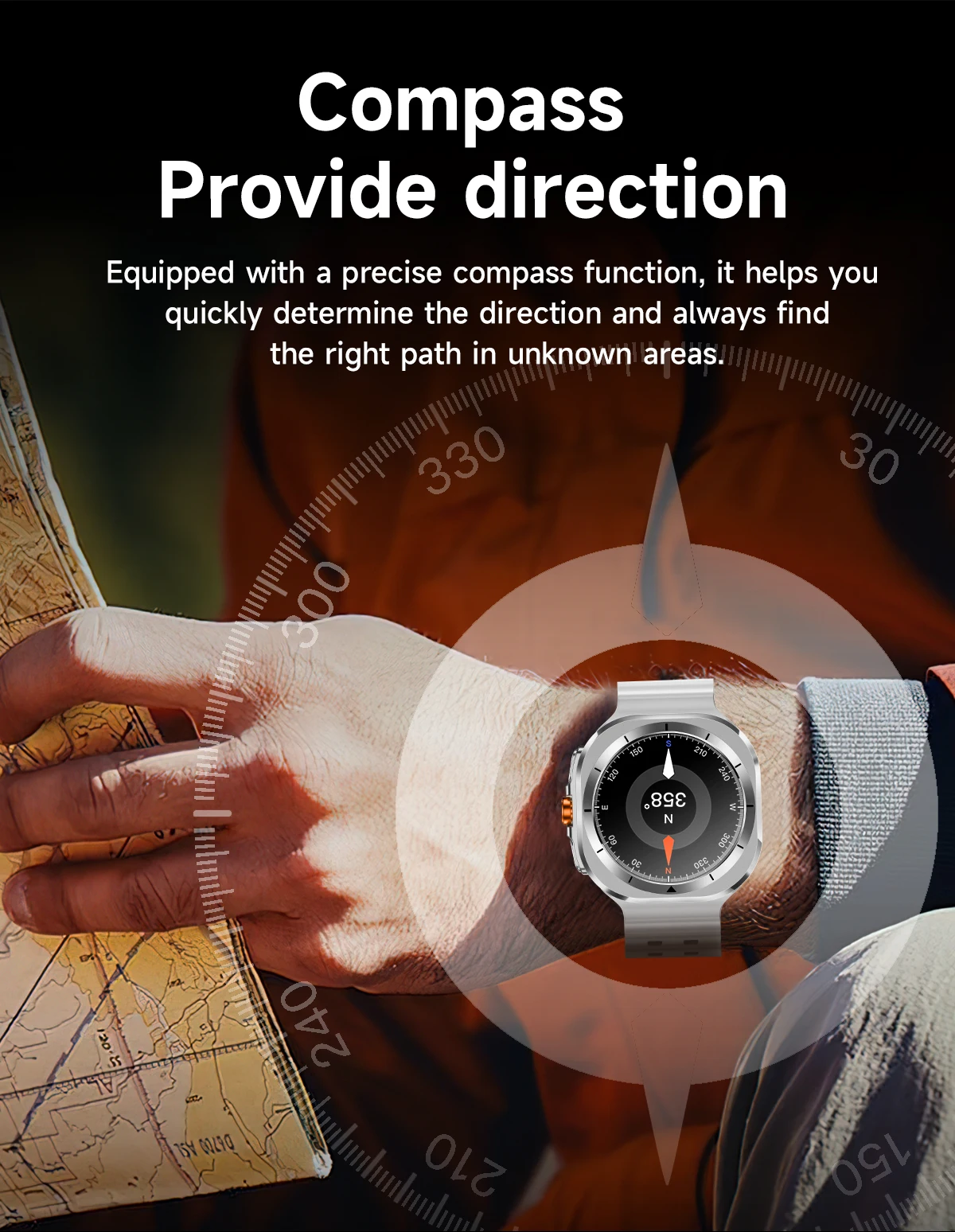Xiaomi Smart Watch Ultra Smart Bracelet Men GPS Trackr NFC HD Sapphire Screen Bluetooth Call IP68 Outdoor Watch New Upgraded