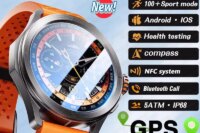 S4 Ultra For XIAOMI GPS Sport Smart Watch Men Bracelet AMOLED HD Screen Bluetooth Call NFC Heart Rate 5ATM Waterproof SmartWatch