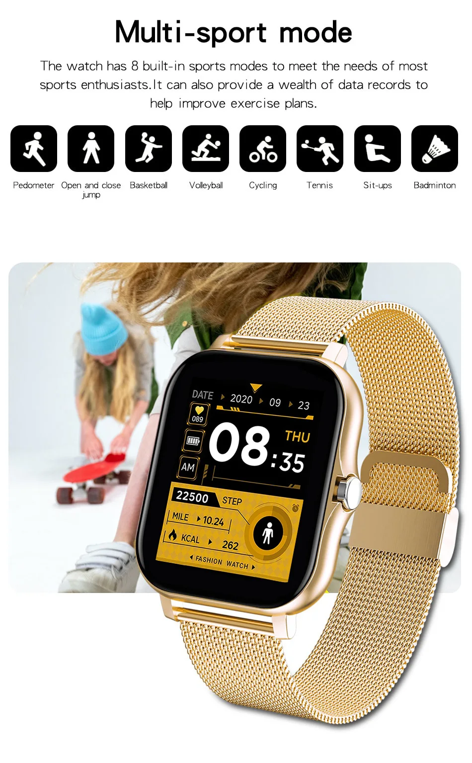 2024 Smart Watch Android Phone 1.44'' Inch Color Screen Bluetooth Call Blood Oxygen/Pressure Monitoring Smart Watch Women Men 2024 Smart Watch Android Phone 1.44'' Inch Color Screen Bluetooth Call Blood Oxygen/Pressure Monitoring Smart Watch Women Men