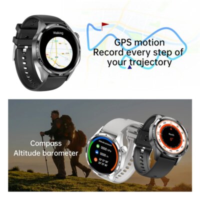 GT5 PRO Smart Watch Men Watch 5 Pro AMOLED HD Screen Bluetooth Call GPS Trajectory NFC Heart Rate Compass SmartWatches 2025 New - Image 5