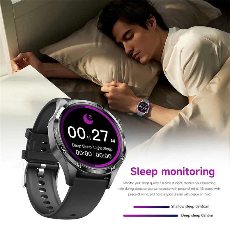 GT5 PRO Smart Watch Men Watch 5 Pro AMOLED HD Screen Bluetooth Call GPS Trajectory NFC Heart Rate Compass SmartWatches 2025 New