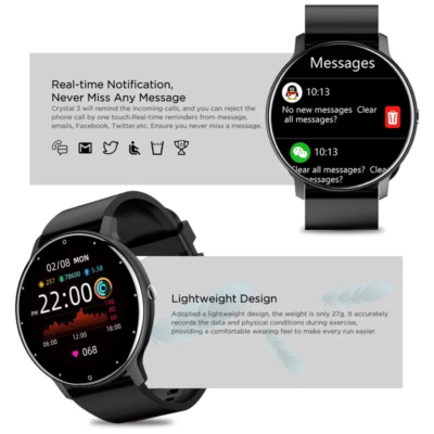 Smart Watch Men Bluetooth Call 24H Heart Rate Monitor Women Sports Fitness IP67 Waterproof Smart Watch For Android IOS 2024 New - Image 5