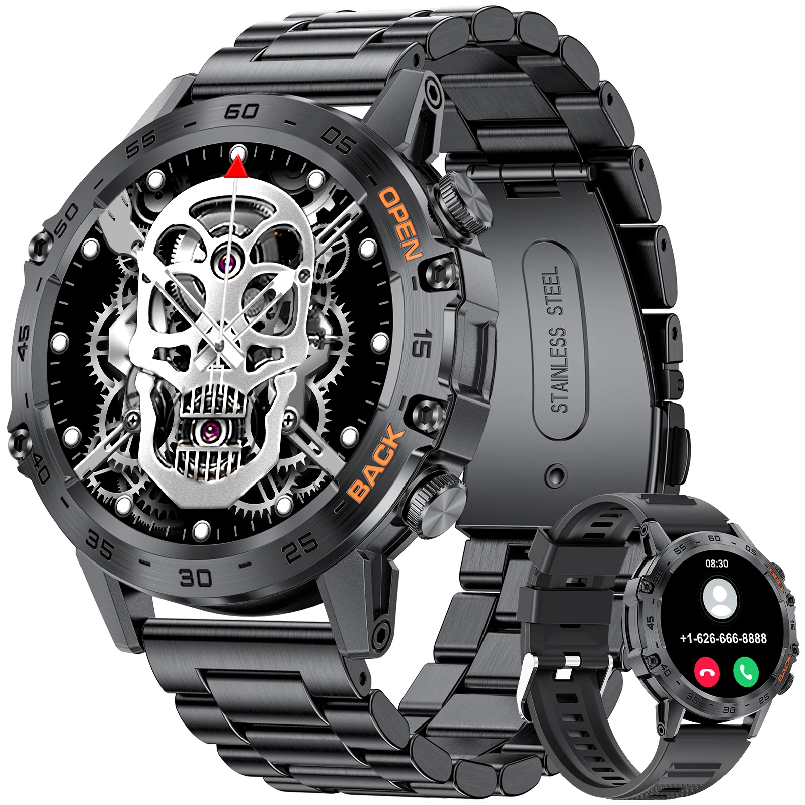 Steel black