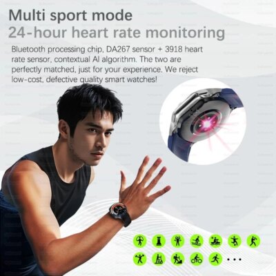 2024 New For OPPO Watch X Smart Watch 4G Memory Music Video Bluetooth Call IP68 Waterproof AMOLED Smartwatch For TWS Earphones ﻿ - Image 6