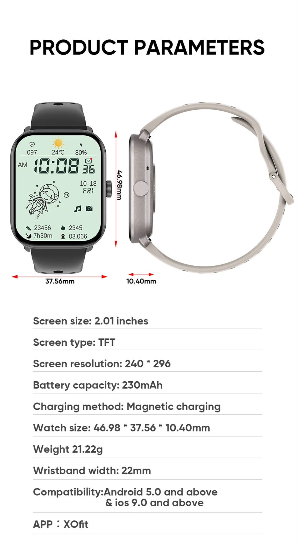 For Xiaomi Watch 5 Global Version Men Women HD AMOLED Screen Heart Rate Bluetooth Call GPS Track Waterproof Sports Smart Watch