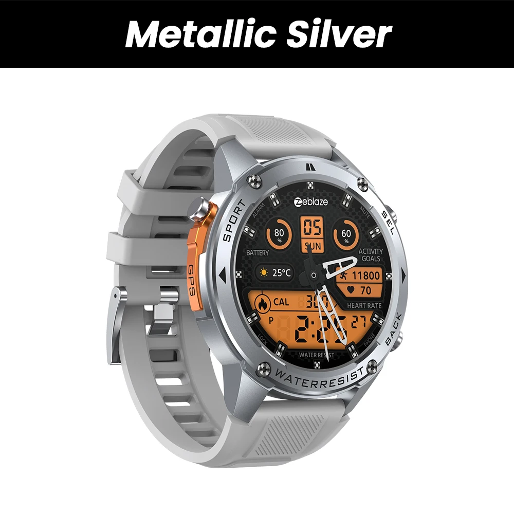 Metallic Silver