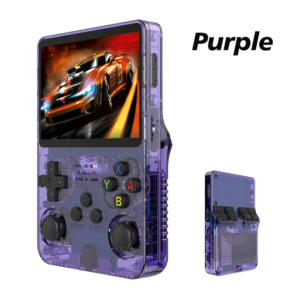 BOYHOM R36S Retro Handheld Video Game Console Linux System 3.5 Inch IPS Screen R35s Pro Portable Pocket Video Player 64GB Games BOYHOM R36S Retro Handheld Video Game Console Linux System 3.5 Inch IPS Screen R35s Pro Portable Pocket Video Player 64GB Games