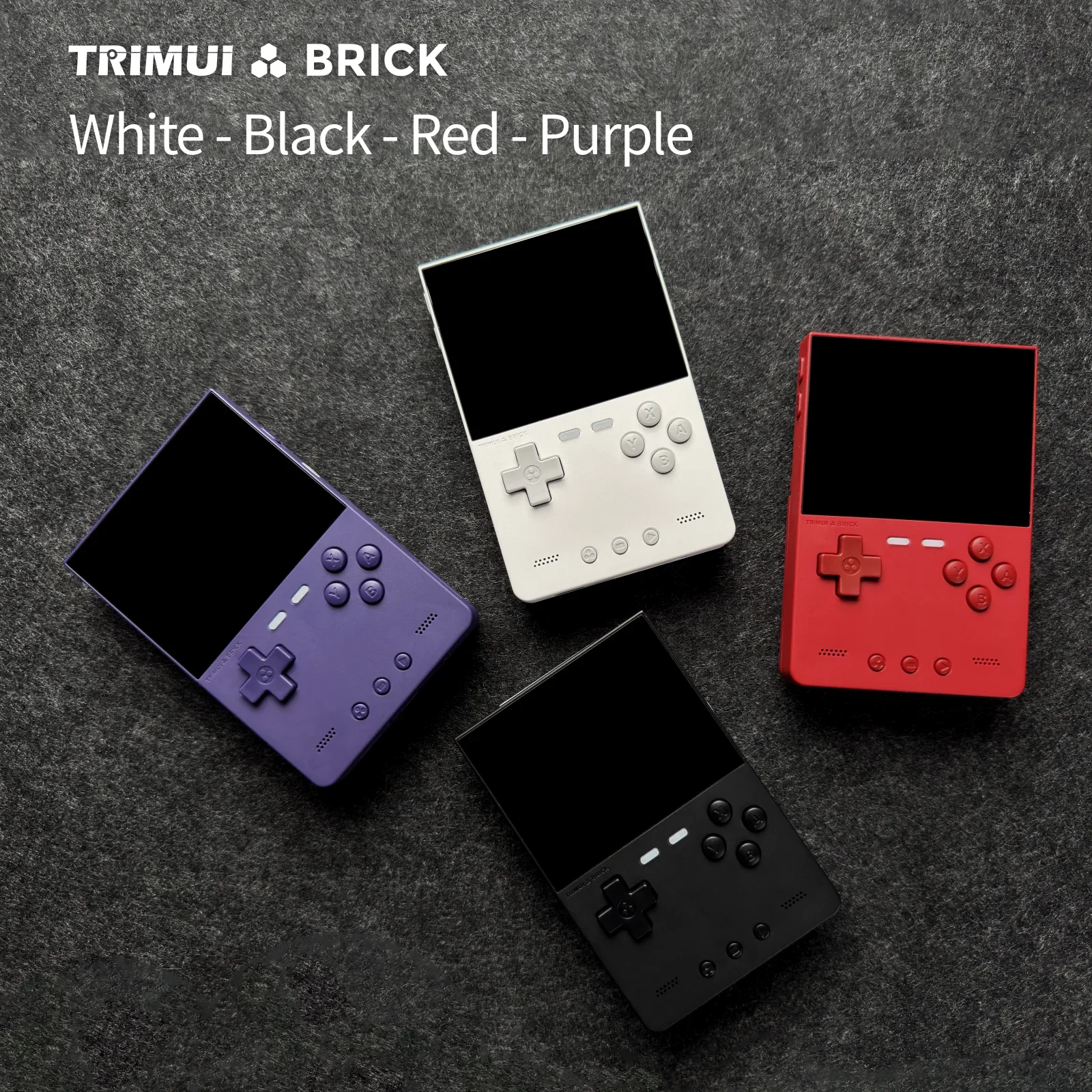 Trimui BRICK Handheld Game Console 3.2 Inch IPS Screen 400 Ppi 3000 mAh Emulator Portable Retro Video Games for Allwinner Linux