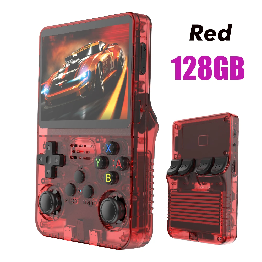 transparent Red 128G