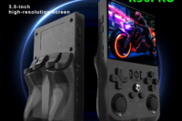 Open Source R36 PRO Retro Handheld Video Game Console Linux System 3.5 Inch IPS Screen Portable Pocket Video Player 128GB Games