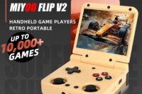 Miyoo Flip V2 Fold Handheld Game Players Consoles Portable Video Game 3.5'' IPS Linux System Retro Game Console Collapsible Gift