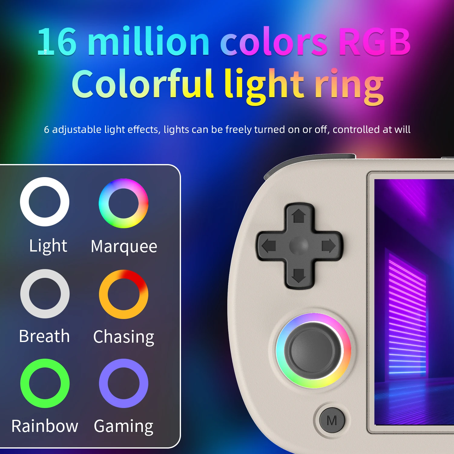 ANBERNIC RG40XX H Retro Handheld Game Console 64 Bit 4.0 Inch IPS Screen Linux WIFI Bluetooth HDMI Output Video Game Player