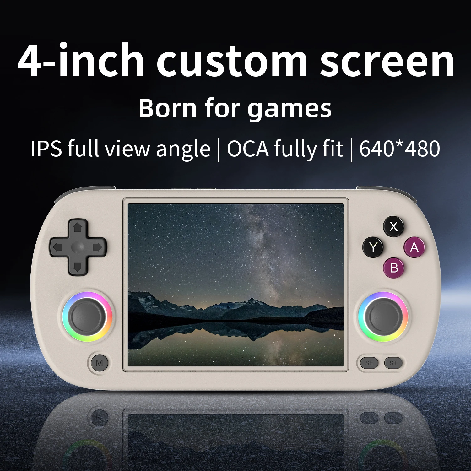 ANBERNIC RG40XX H Retro Handheld Game Console 64 Bit 4.0 Inch IPS Screen Linux WIFI Bluetooth HDMI Output Video Game Player