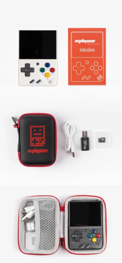 MIYOO Mini V4 Portable Handheld Game Console 2.8 Inch 750x560 IPS Screen Linux System Video Game Player Classic Gaming Emulator - Image 4
