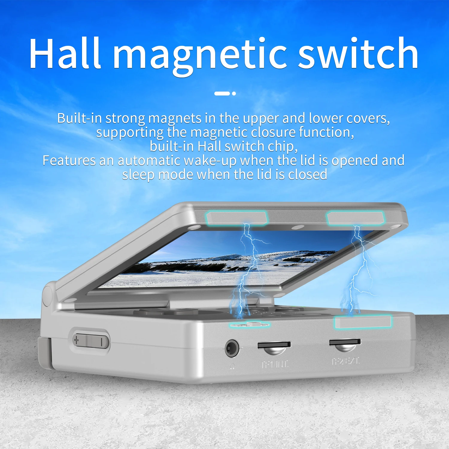 ANBERNIC RG35XXSP Retro Handheld Game Console 3.5-inch IPS Screen 3300mAh Battery Supports HDMI-TV Out and Bluetooth 4.2 5K Game ANBERNIC RG35XXSP Retro Handheld Game Console 3.5-inch IPS Screen 3300mAh Battery Supports HDMI-TV Out and Bluetooth 4.2 5K Game