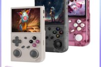 G350 Portable Handheld Game Console 3.5'' IPS Screen Linux System 3200mAh Dual Joystick 640x480 Retro Game Video Player Gift