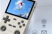 K36 Retro Handheld Game Console 16K Games with PS1/PSP/ DC/ N64 500Nit 3.5 Inch IPS Screen R36S R36S Same System Gift for Kids