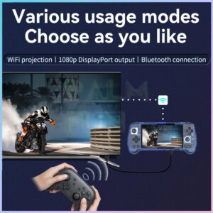 EAEY RG556 Portable Retro Handheld Game Console: 5.48" AMOLED Large Screen, BT5.0, Android 13, 1080×1920 HD Gaming Player - Image 6