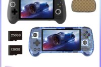 EAEY RG556 Portable Retro Handheld Game Console: 5.48" AMOLED Large Screen, BT5.0, Android 13, 1080×1920 HD Gaming Player
