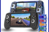 ANBERNIC RG556 Retro Handheld Game Console Android 13 System 5.48 inch AMOLED Screen T820 Video Player Built-in Hall Trigger Fan