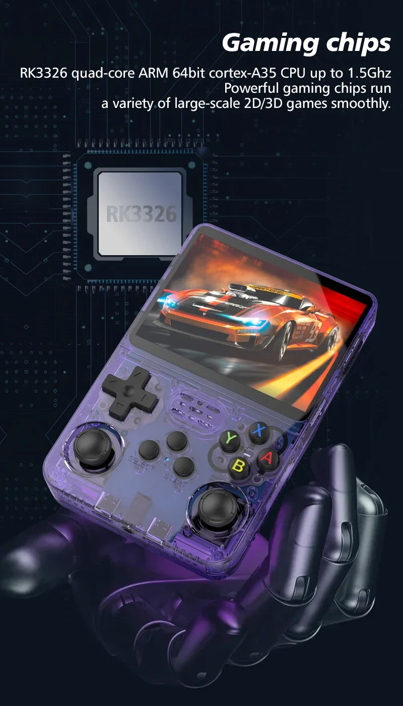 R36S Retro Handheld Video Game Console Linux System 3.5 Inch IPS Screen R35s Plus Portable Pocket Video Player 64GB 128GB R36S Retro Handheld Video Game Console Linux System 3.5 Inch IPS Screen R35s Plus Portable Pocket Video Player 64GB 128GB
