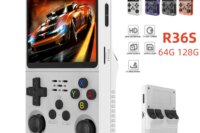 Open Source R36S Retro Handheld Video Game Console Linux System 3.5 Inch IPS Screen Portable Pocket Video Player 64GB 128G Games