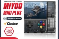 MIYOO Mini Plus Portable Retro Handheld Game Console V2 Mini+ IPS Screen Classic Video Game Console Linux System Children's Gift
