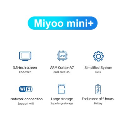MIYOO Mini Plus Portable Retro Handheld Game Console V2 Mini+ IPS Screen Classic Video Game Console Linux System Children's Gift - Image 2