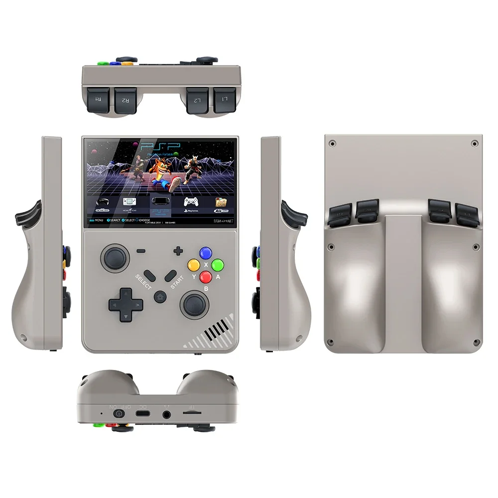 Portable Retro Gaming Console R43 PRO Handheld Game Player 4.3” Screen 256G 70000+ Games for PS1 PSP N64 Play Anytime Anywhere