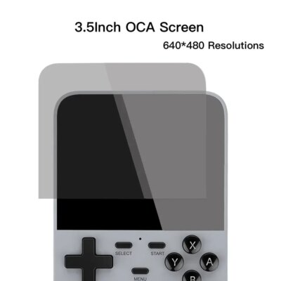 Retro Handheld Game Console D007 PLUS  3.5 Inch Screen RK3326 Linux OS 16000 Games Emulator for PS1/PSP/DC/N64/ - Image 6